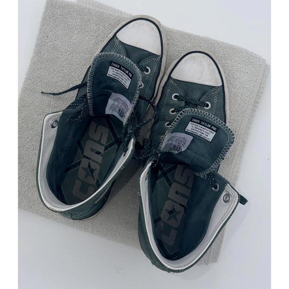 Y2K Converse CONS Chuck Taylor Pro Skate Spruce 166830C 12 - Picture 7 of 8